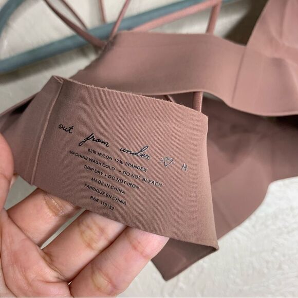 Out from under urban adelina strappy triangle bralette chocolate UO - Picture 6 of 6